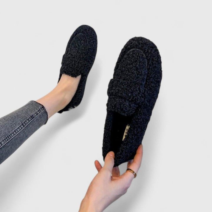 Lynelle™ | Warm & Elegant Teddy Shoes