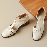 Lynelle™ | Sylviera T-Strap Flats