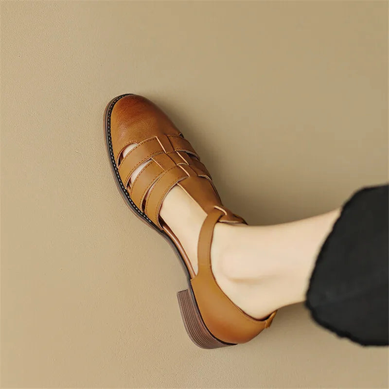 Lynelle™ | Palynne Pyöreäkärkiset Sandalit