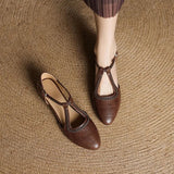 Lynelle™ | Bevora T-Strap Sandalet