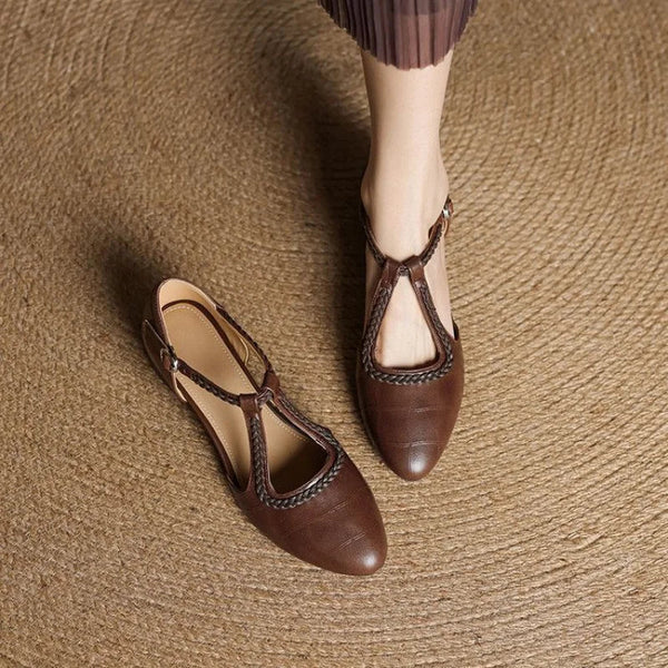 Lynelle™ | Bevora T-Strap Sandalet