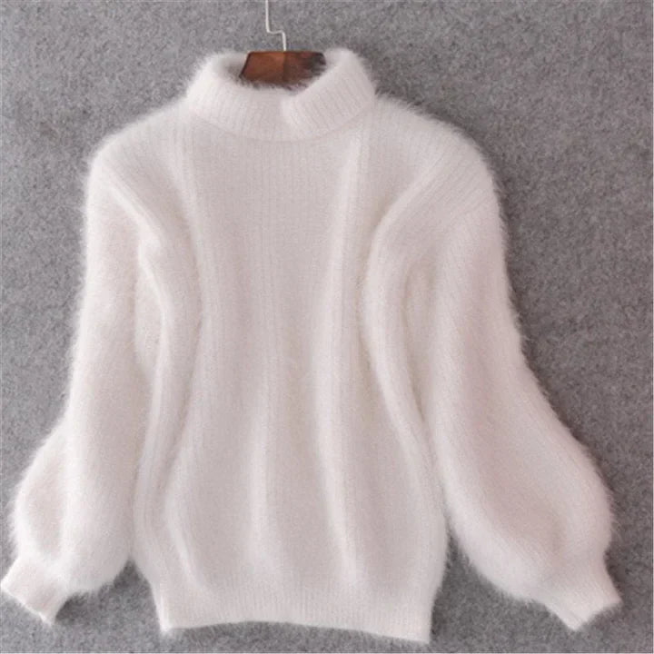 Lynelle - Vintage Angora Knitted Sweater