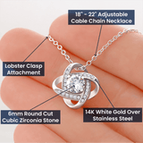 To my wife Necklace - Wish i could turn back the clock