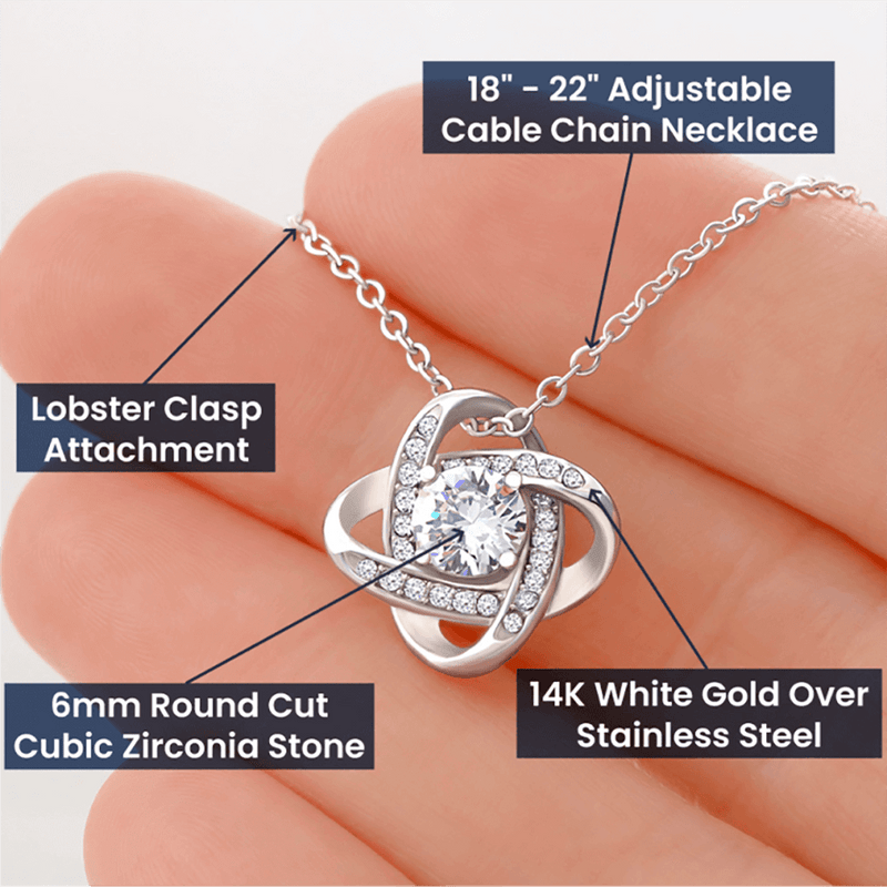 To my wife Necklace - Wish i could turn back the clock