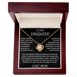 Daughter Necklace Gift from Mom