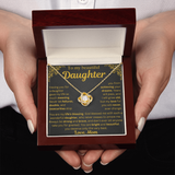 To My Daughter Necklace - My Life's Blessing - Gift from Mom