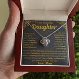 To My Daughter Necklace - My Life's Blessing - Gift from Mom