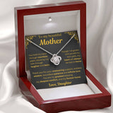 To My Beautiful Mother Necklace - Mothers Day Gift