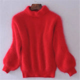 Lynelle - Vintage Angora Knitted Sweater