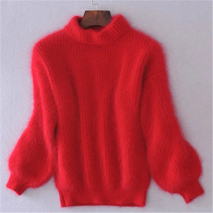 Lynelle - Vintage Angora Knitted Sweater