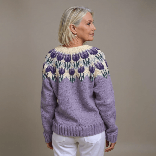 Violet Handmade Vintage Knit