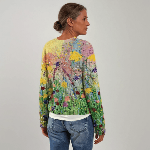 Evelyn Vintage Handmade Cardigan
