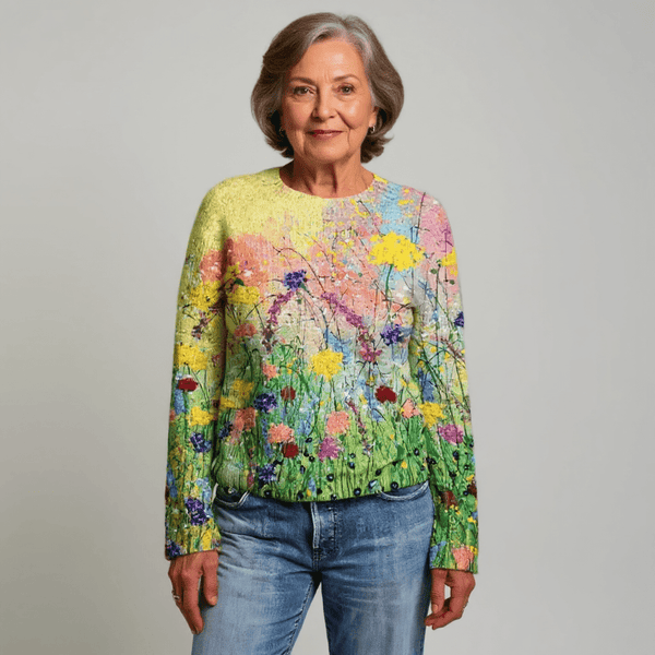 Evelyn Vintage Handmade Cardigan